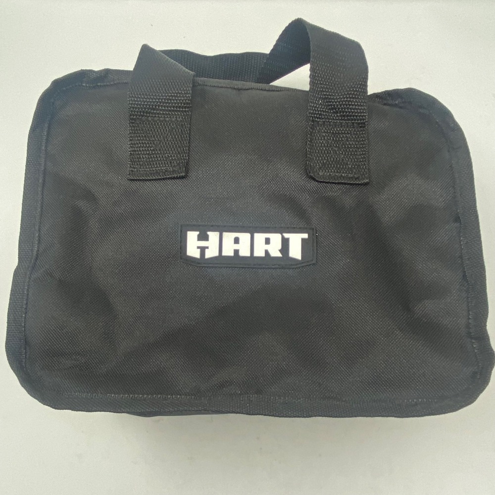 HART Tools Soft Sided Storage Bag Black Nylon Zippered Carry Case 10 Inch